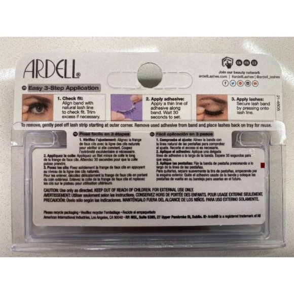 Ardell False Eyelashes Cat Eye (4 Pack) - Picture 4 of 4